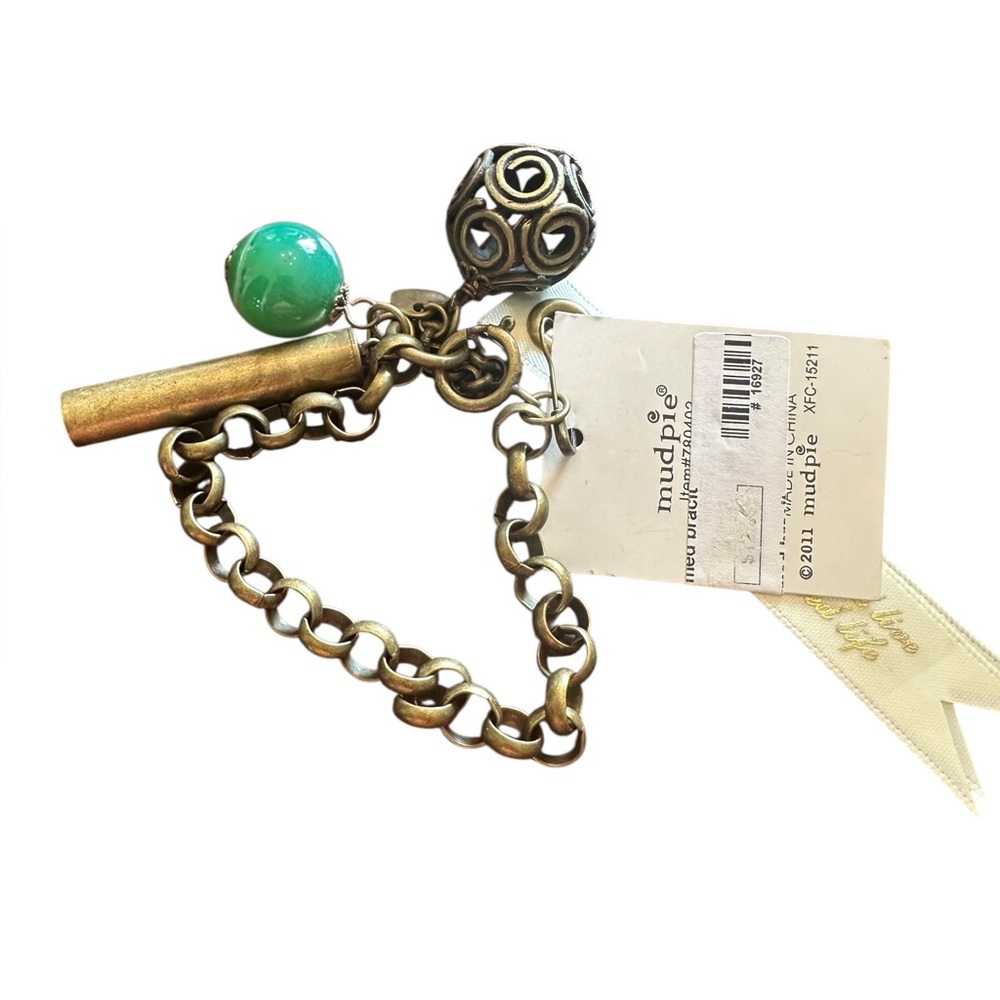 Mudpie French Influenced Vintage Inspired Handcrafted Bracelet